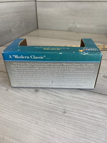 NEW Liberty Classics Stk #55020 1955 Chevrolet "Classis Car Series" By Spec Cast - Picture 6 of 11