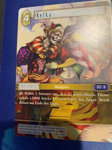 GERMAN FFTCG Opus 1 Singles - You Choose! - Final Fantasy Wave 2 - All Rarities! - Picture 98 of 179