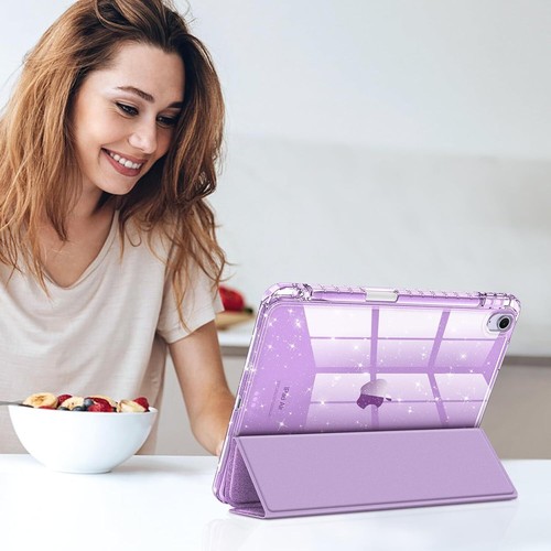 Funda delgada para iPad Air 11 pulgadas M3 (2025) / M2 (2024) brillante cubierta brillante - Imagen 8 de 13