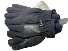 Tek Gear Warm Gear Microfleece Winter Gloves Men S/M 3M Thinsulate Black New