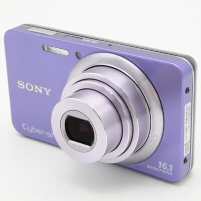 SONY Cyber-shot 16.1メガピクセル パープル DSC-W570 SONY Cyber-shot DSC-W570 Purple 16.1 MP Compact Digital