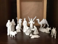 MARX RECAST 60MM CHRISTMAS NATIVITY SET REISSUE -15 PIECES