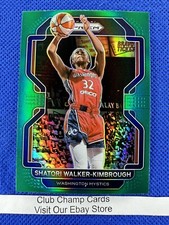2022 #54 Shatori Walker-Kimbrough WNBA Panini Prizm Basketball Green Prizm