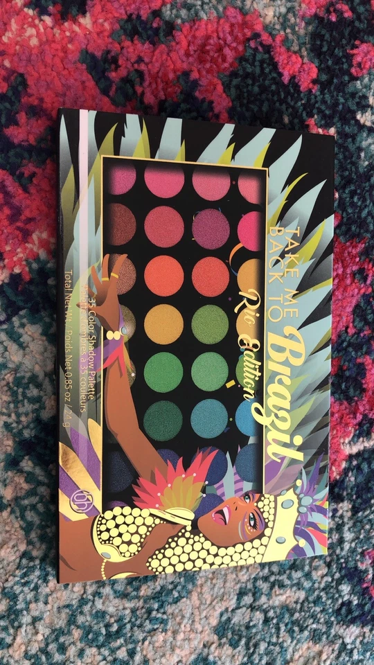 BH Cosmetics Take Me Back To Brazil: Rio Edition 35 Color Shadow Palette - Image 2 of 3