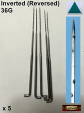 M00713x5 MOREZMORE 5 Felting Needles 36G MEDIUM INVERTED REVERSED for Dry Needle