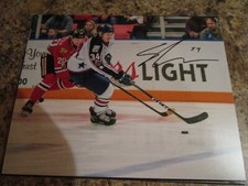 SASHA MATULA AUTOGRAPHED 8X10 MATTE PHOTO TRI CITY AMERICANS (C)