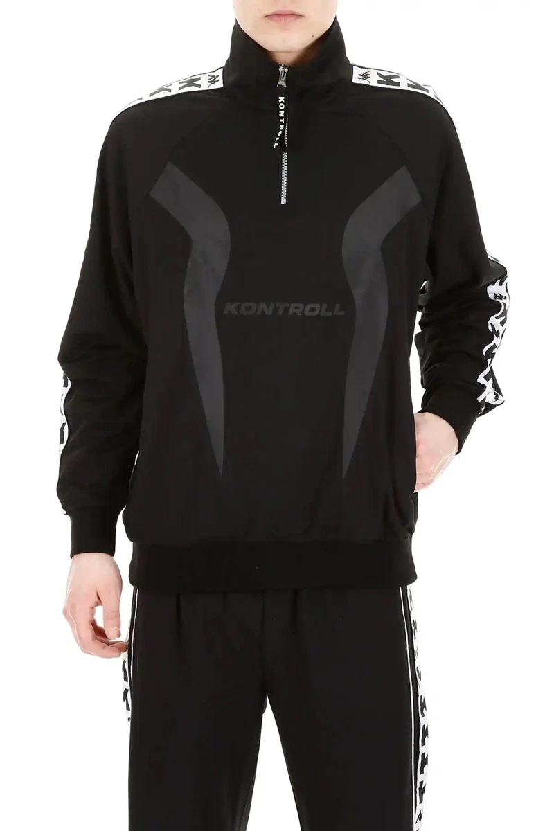 Kappa kontroll top half print hoodie