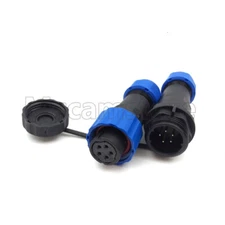 SD16 IP67 5pin Pair Waterproof Connector,Vehicle Electronic Wire Cable Connector