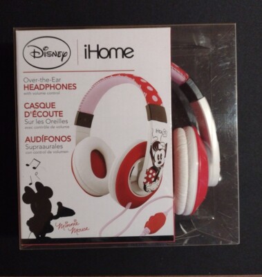 Disney Minnie Mouse iHome Headphones DN-M40 NEW