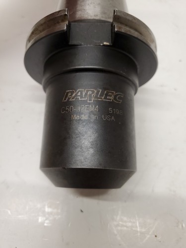 Parlec C50-12EM4 CAT50 1,25" Schaftfräserhalter 4,0" Messgerät Länge  - Bild 5 von 5