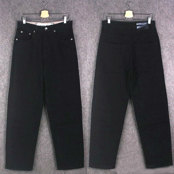 パンツ NOREMID RIGHT SUPPER BAGGY DENIM BLACK New Mens Black Jeans Denim Pants Fashion Classic Trousers