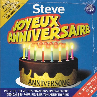 Joyeux Anniversaire Steve 10 Titres Ebay Joyeux Anniversaire Steve 10 Titres Ebay