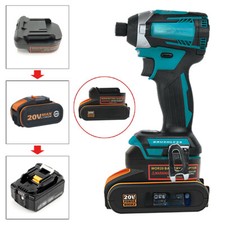 Adaptador para batería Worx 20V 4PIN Li-ion convertible para herramienta eléctrica Makita 18V