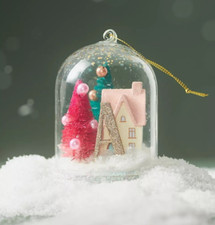 Anthropologie Ornament letter A Arctic Home For The Holidays Monogram