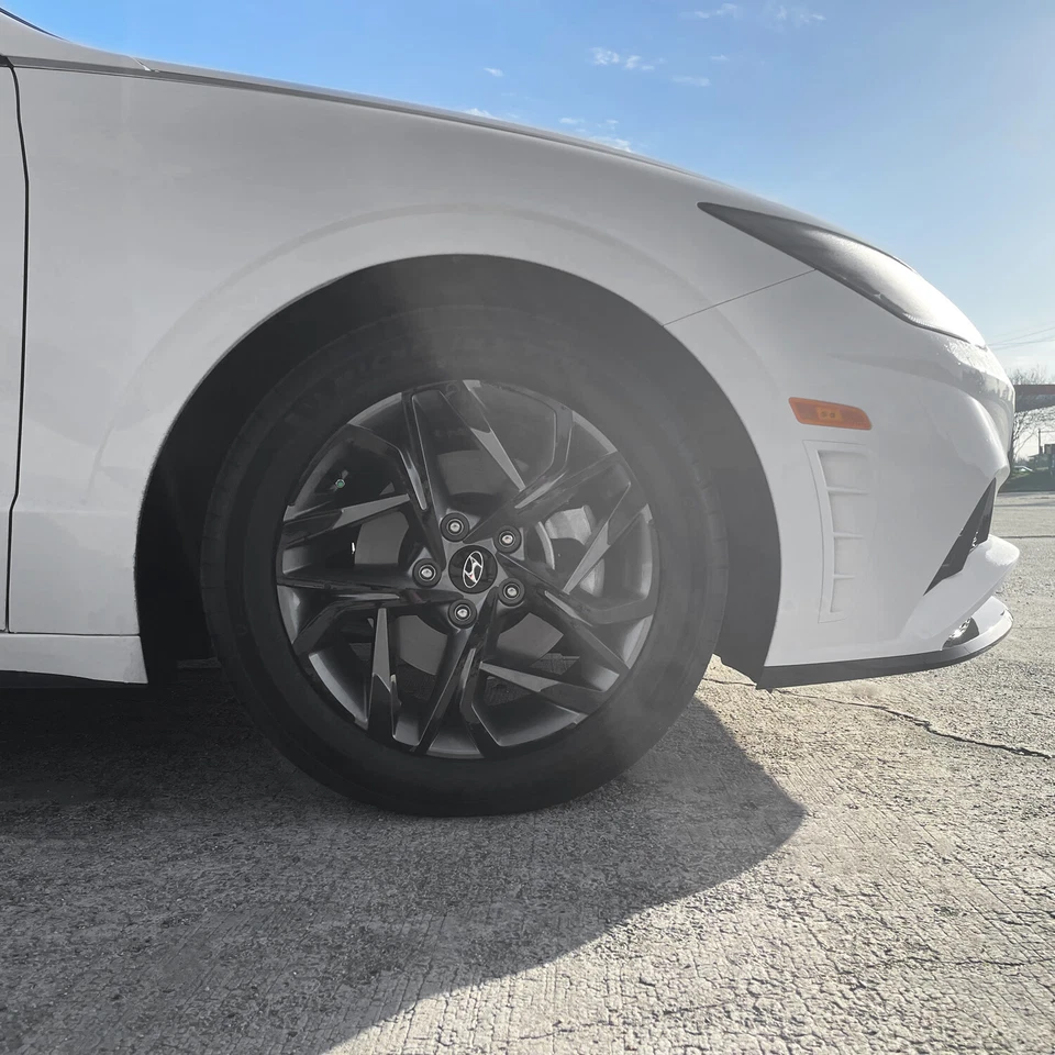 Superposición de vinilo apagón eliminación de cromo para Hyundai Sonata 2020-23 ruedas de 17" Foto 4 de 4