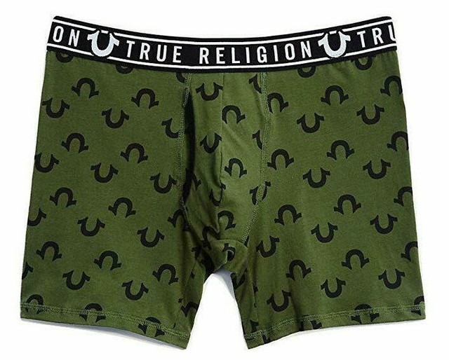 True Religion Men's U Logo Boxer Brief Underwear eBay