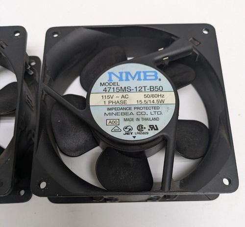 2 PCS NMB Case Fan Model 4715MS-12T-B50 - Afbeelding 2 van 8