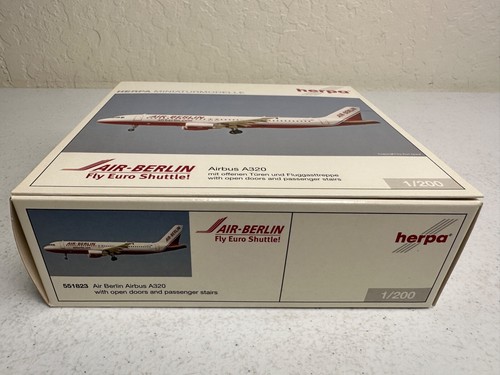 HERPA 1:200 - A320 AIR BERLIN AIRLINES - 551823 - OPENING SIDE DOOR - 第 3/9 張圖片