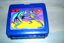Vintage Batman And Joker Plastic Lunch Box 1982 DC Comics Made In USA