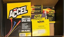 NEW Distributor Cap / Rotor Kit / Spark Plug / Spark Plug Wire Kit Accel TST16