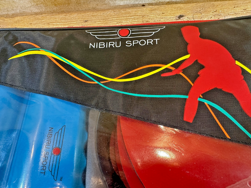 NIBIRU SPORT Pingpongpeddel met intrekbaar net