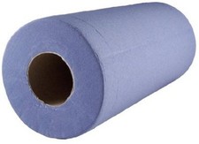 12 x Hygiene Roll BLUE 24" (2 Ply 40mx50cm) CLEANING TISSUE BED ROLLS (2315)