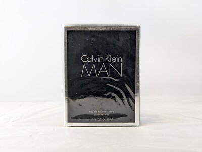 Calvin Klein MAN 1.7oz Men's Eau de Toilette - Made in USA - Sealed New in Box