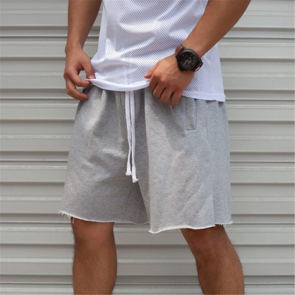 Mens Running Shorts Soft Cool Quick Dry Sports Workout Basketball Short Pants