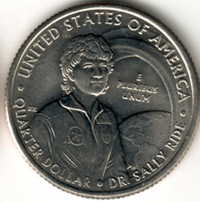 USA - 2022P - Washington ¼ Dollar - Dr. Sally Ride - #9485
