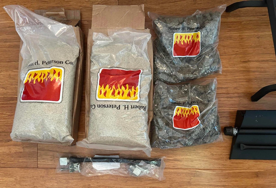 Conjunto de quemador ventilado Peterson Real Fyre G45-36 (E) - caja abierta Foto 4 de 4