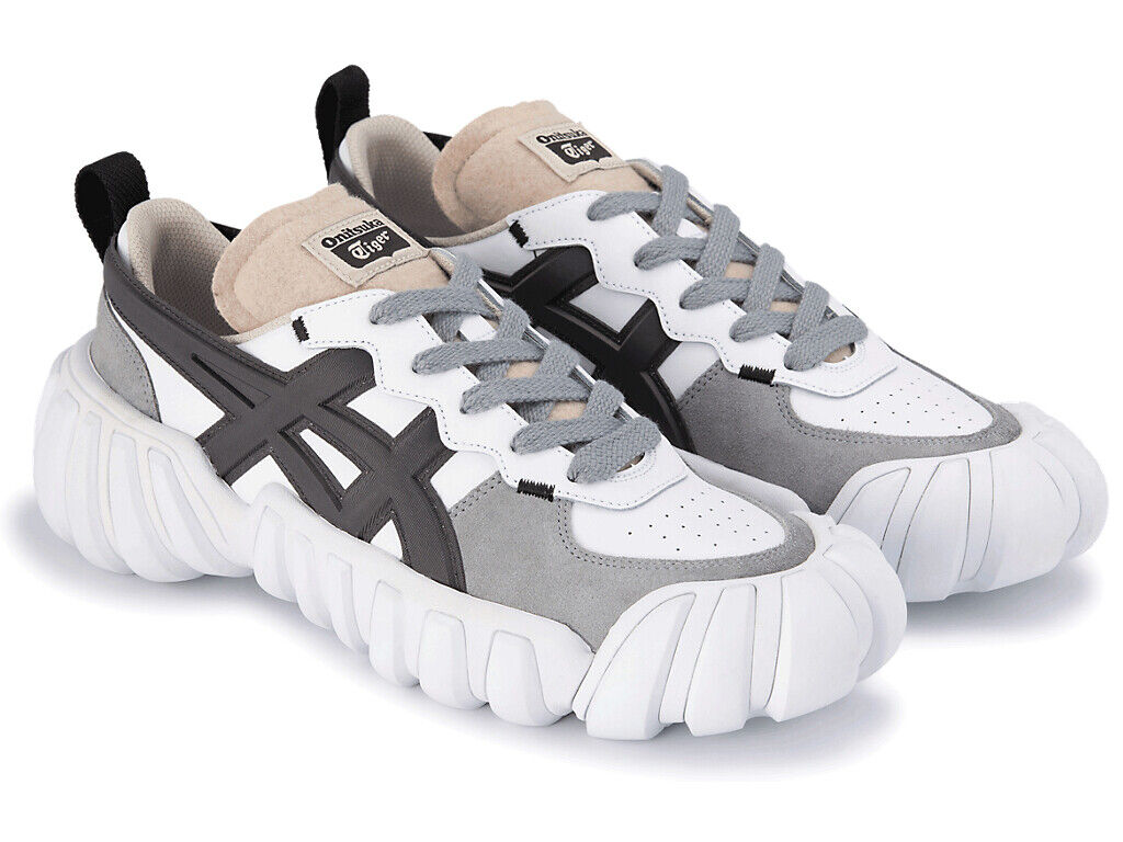 Onitsuka Tiger DENTIGRE LS 1183B421 100 White Graphite Gray | eBay