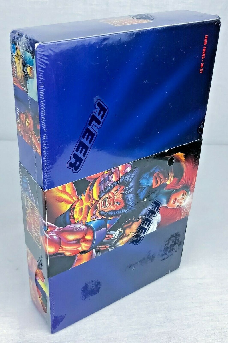 1995 Marvel Masterpieces Factory Sealed Box 36 Packs Rare Mirage