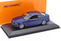Bmw 3ER 328 Ci Coupe E46 1999 Blau Metallic 1:43 Minichamps Maxichamps 940028321