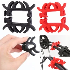 4pcs Compound Bow Limbs Stabilizer Archery Rubber Silencer Damper Shoot Hunting