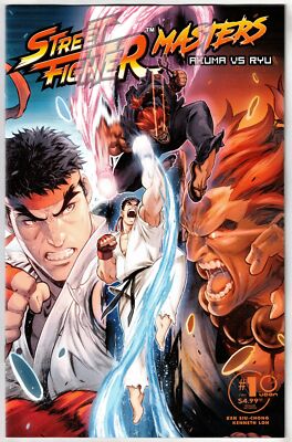 STREET FIGHTER MASTERS AKUMA VS RYU #1- 1:5 IBAN COELLO VARIANT- UDON