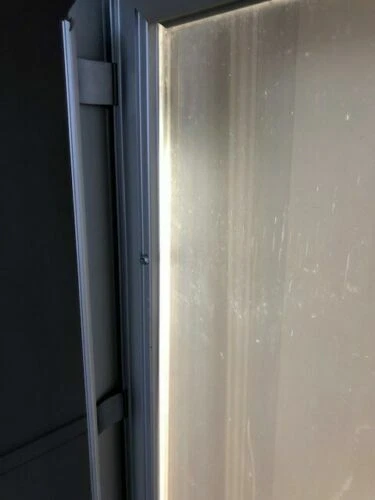 Neu Doppel LED Werbe Leuchtrahmen Leuchtdisplay Werbung Leuchtbild A0 beidseitig - Bild 3 von 4