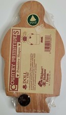 Walnut Hollow Farm Solid Wood Doll Shape 5360 Craft Project