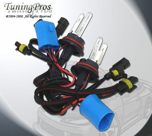 2 PC 55W Hid Xenon Conversion Léger Ampoules Seulement -1 Paire 9007 3000K Bas - Picture 2 of 2