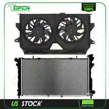 Engine Radiator and Cooling Fan Assembly For 2005 2006 2007 Dodge Caravan