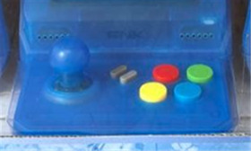 SNK Neo Geo Mini Samurai Shodown Limited Edition Console Blue New Unused Japan