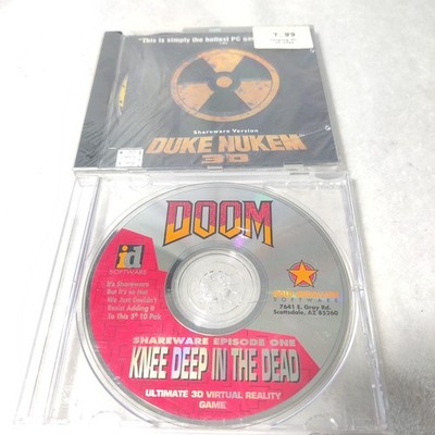 Duke Nukem 3d Shareware/Doom Shareware Cd Only