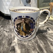 Aynsley…Bone China George Washington United States Bicentenary 1976 Mug