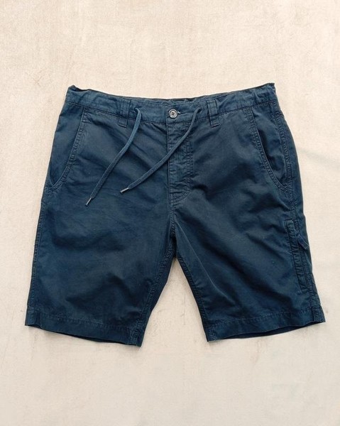 Men Alberto Aspesi Shorts Black Cotton 32
