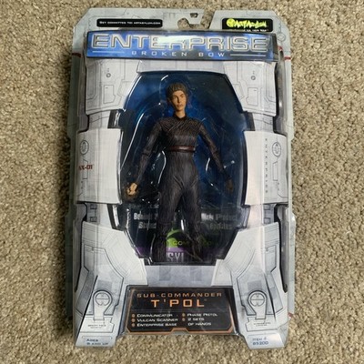 Art Asylum Toys Star Trek Enterprise T'Pol Sub-Commander 2002 7'' Vintage Figure