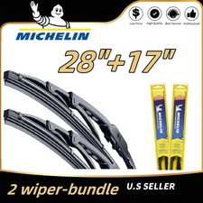 Matched Set Of 2 Wipers 2817 Michelin Guardian Wiper Blades - 32-280 32-170