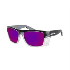 Million Vision Z87 Safety Sunglasses Purple Lens