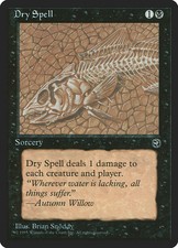 Dry Spell (Autumn Willow Flavor Text) [Homelands] Magic MTG