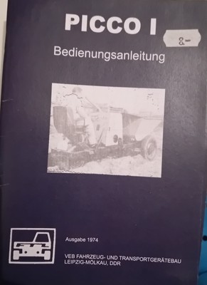Picco 1 Betriebsanleitung