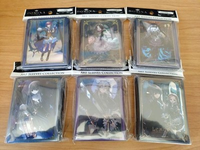 Domina Art Card Sleeves Collection 6 Packs Character Illustration