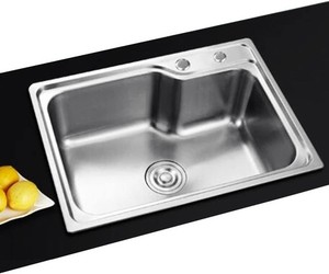 ZQFHSX Compact Stainless Steel Bar Sink - Small Undermount/Flushmount Campervan